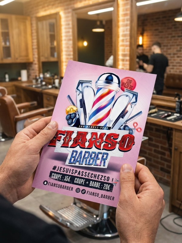 Flyer barbershop